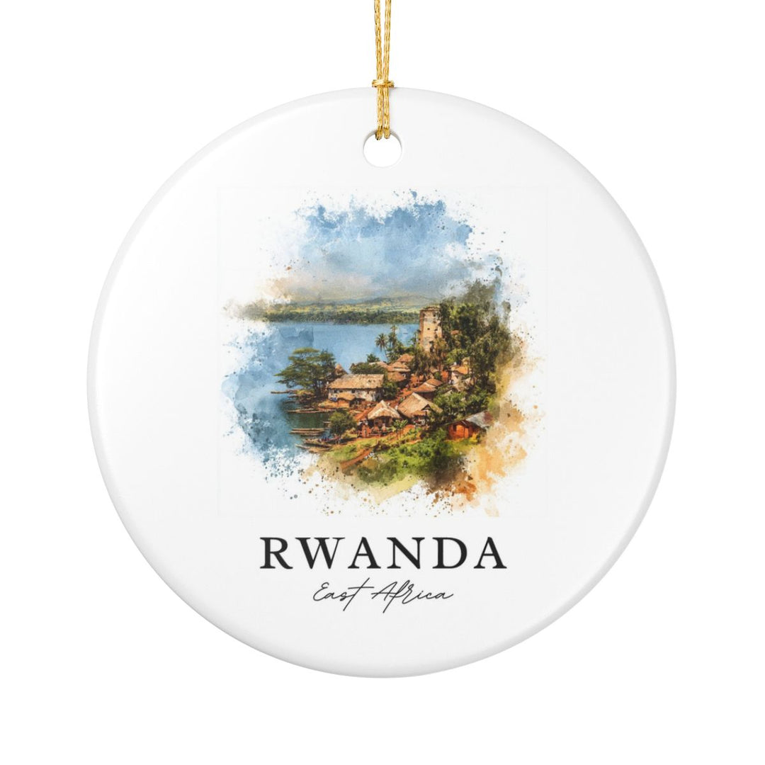 Rwanda Ornament: Unique Rwanda Souvenir, Rwanda Xmas Decor, and Authentic Rwanda Gift