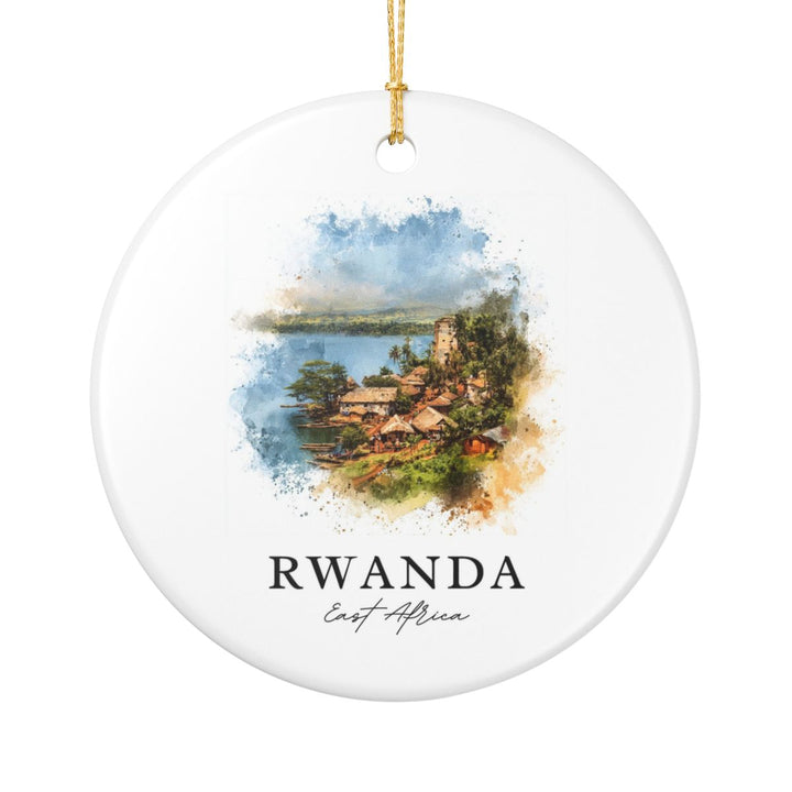 Rwanda Ornament: Unique Rwanda Souvenir, Rwanda Xmas Decor, and Authentic Rwanda Gift