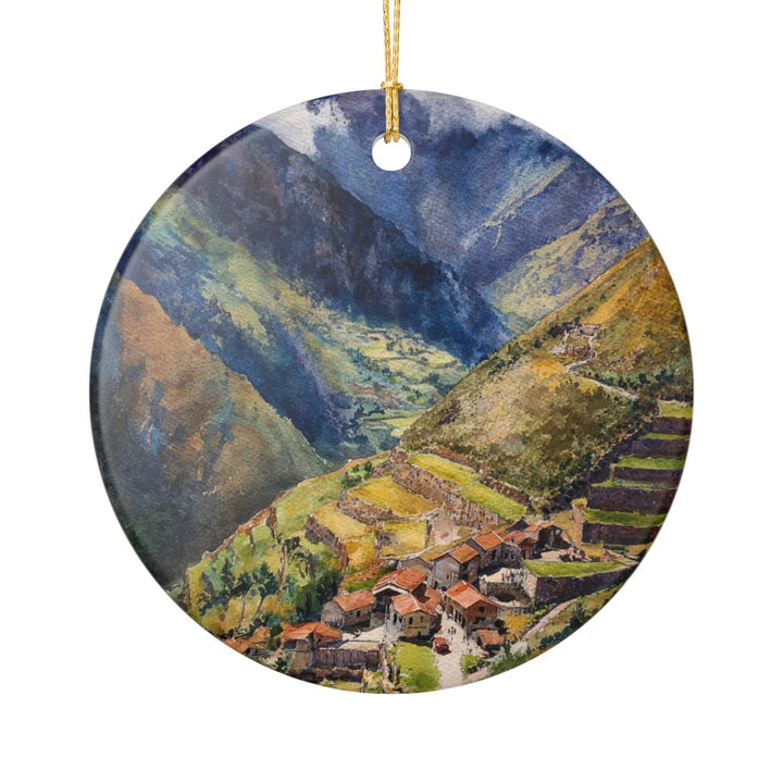 Sacred Valley Ornament: Unique Sacred Valley Souvenir, Sacred Valley Xmas Decor, and Authentic Sacred Valley Gift