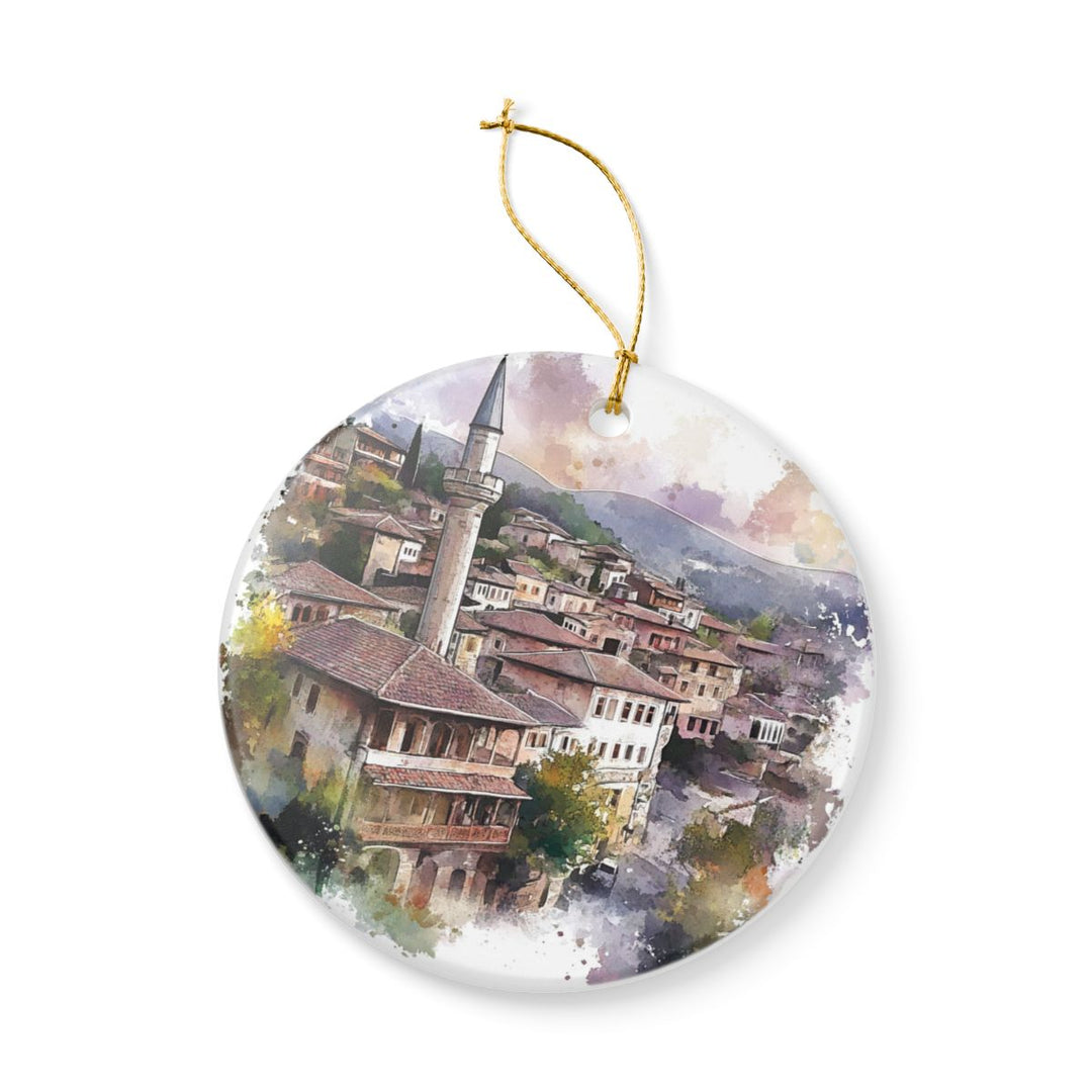 Safranbolu Turkey Ornament: Unique Safranbolu Souvenir, Safranbolu Turkey Xmas Decor, and Authentic Safranbolu Gift