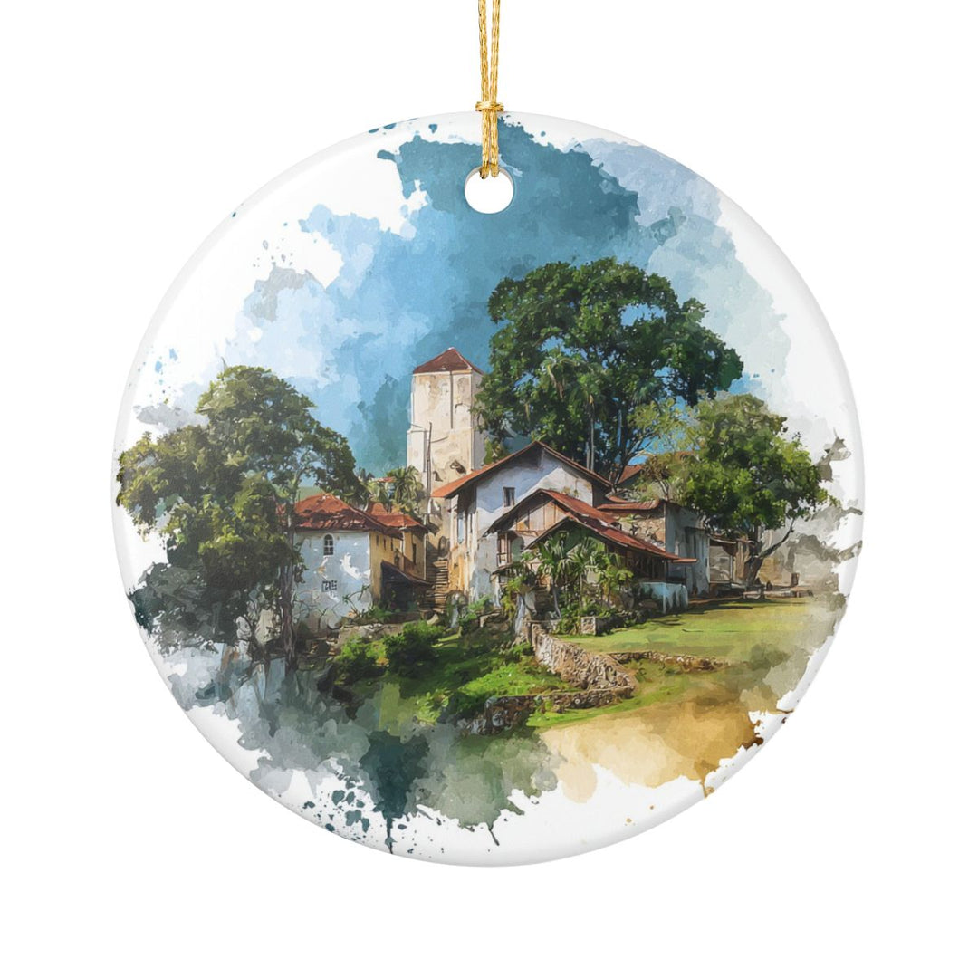 Saint James Parish Jamaica Ornament: Unique Saint James Parish Souvenir, Saint James Parish Jamaica Xmas Decor, and Authentic Saint James Parish Gift