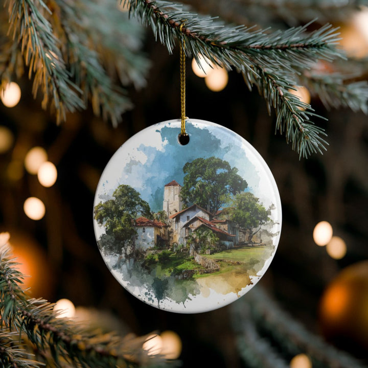 Saint James Parish Jamaica Ornament: Unique Saint James Parish Souvenir, Saint James Parish Jamaica Xmas Decor, and Authentic Saint James Parish Gift