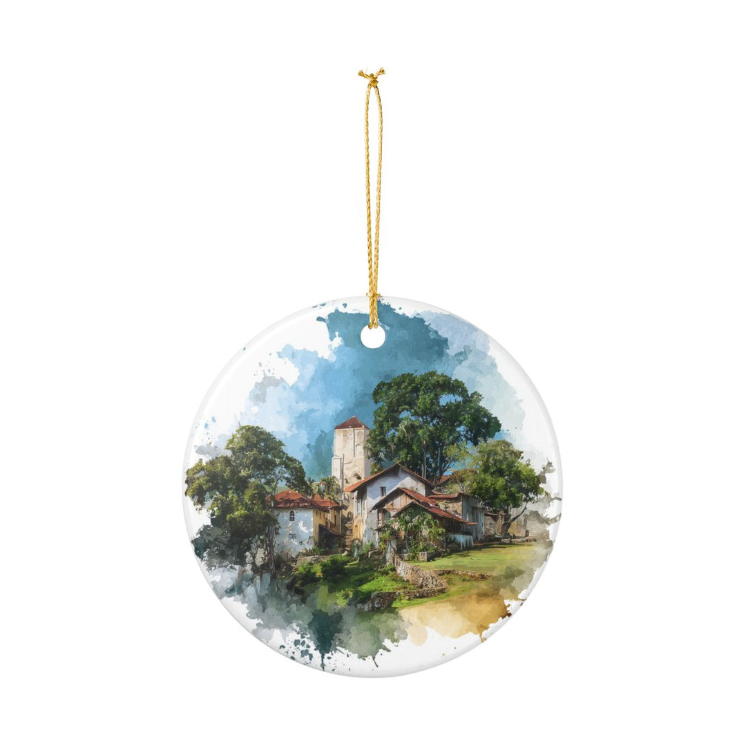 Saint James Parish Jamaica Ornament: Unique Saint James Parish Souvenir, Saint James Parish Jamaica Xmas Decor, and Authentic Saint James Parish Gift