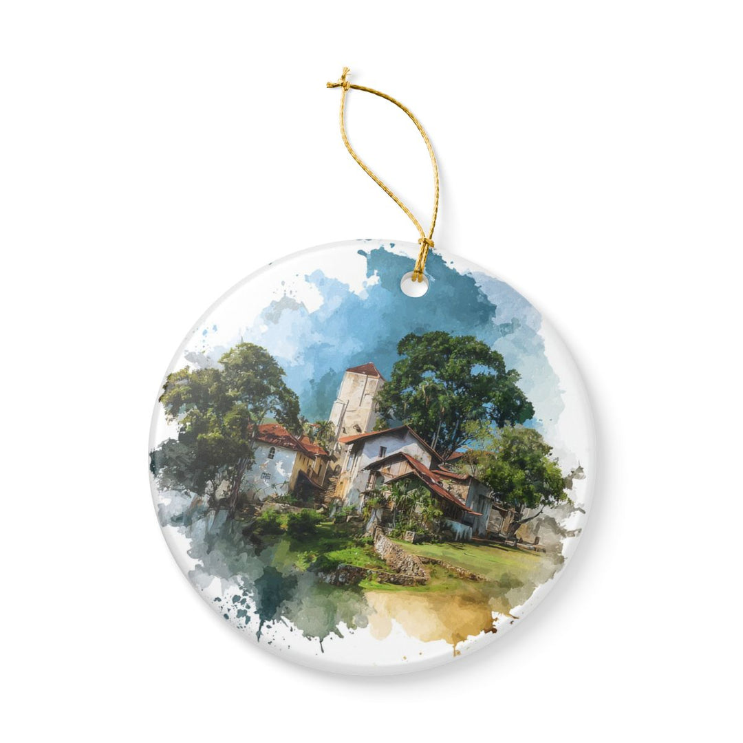 Saint James Parish Jamaica Ornament: Unique Saint James Parish Souvenir, Saint James Parish Jamaica Xmas Decor, and Authentic Saint James Parish Gift