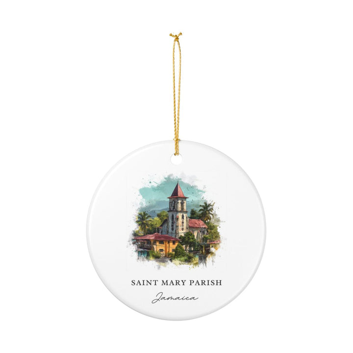 Saint Mary Parish Ornament: Unique Saint Mary Parish Souvenir, Saint Mary Parish Xmas Decor, and Authentic Saint Mary Parish Gift
