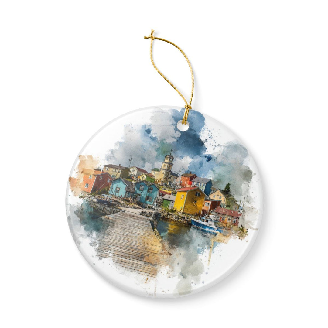 Saint Pierre and Miquelon Ornament | Christmas Travel Souvenir Gift