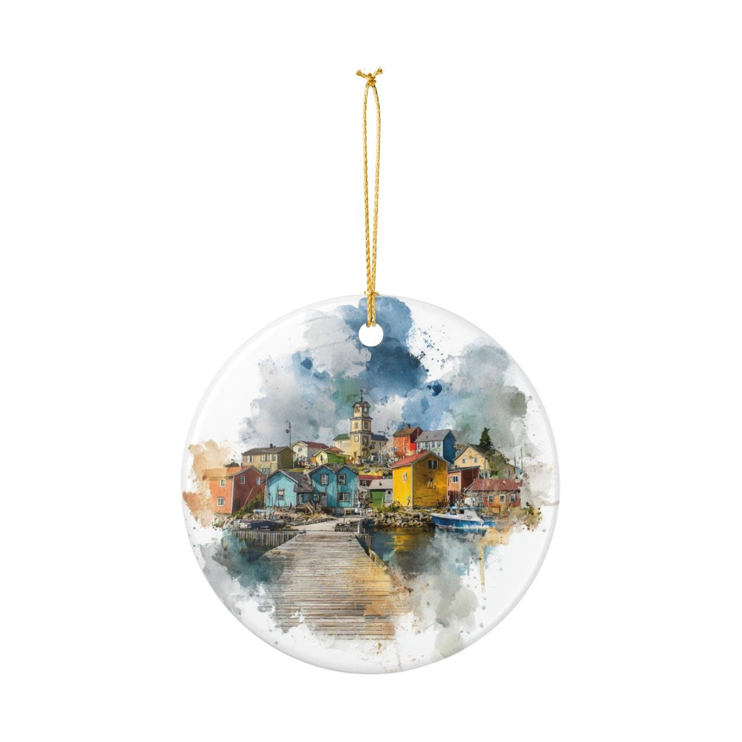 Saint Pierre and Miquelon Ornament | Christmas Travel Souvenir Gift