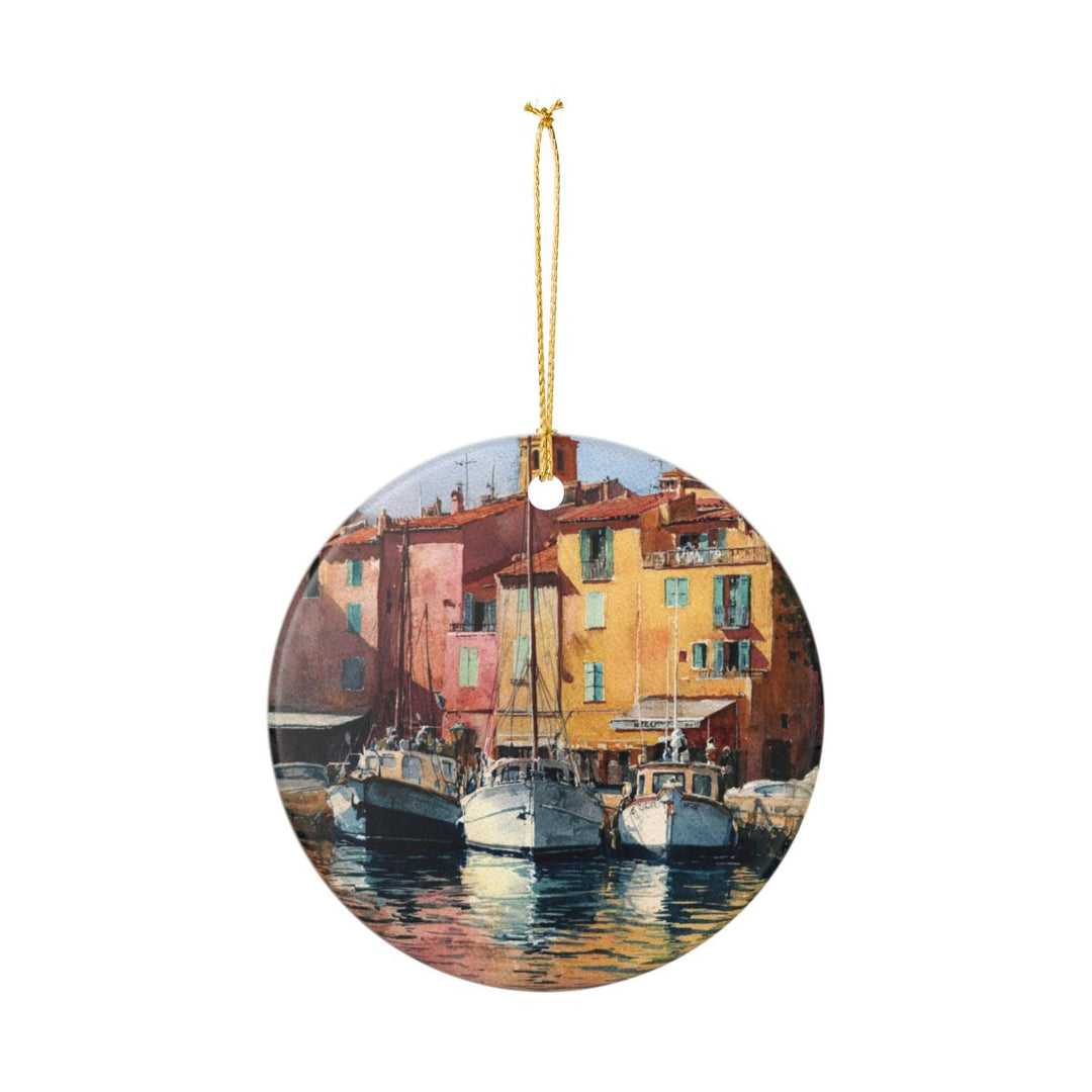 Saint-tropez Ornament: Unique Saint-tropez Souvenir, Saint-tropez Xmas Decor, and Authentic Saint-tropez Gift