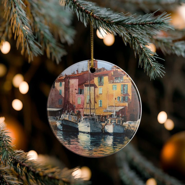 Saint-tropez Ornament: Unique Saint-tropez Souvenir, Saint-tropez Xmas Decor, and Authentic Saint-tropez Gift