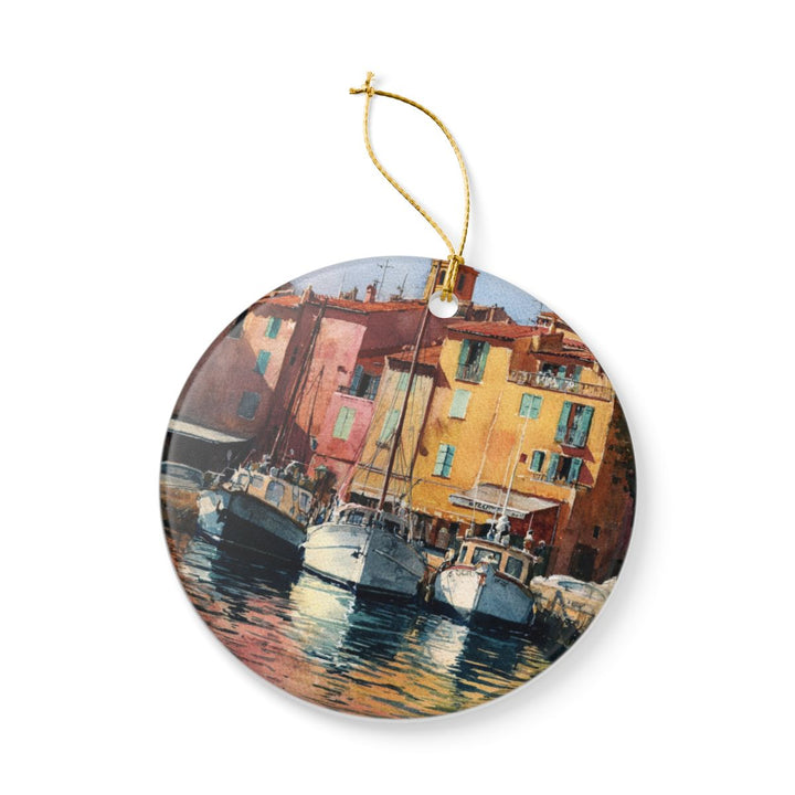Saint-tropez Ornament: Unique Saint-tropez Souvenir, Saint-tropez Xmas Decor, and Authentic Saint-tropez Gift