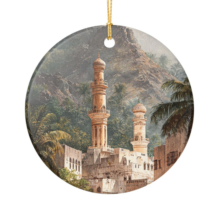 Salalah Oman Ornament: Unique Salalah Oman Souvenir, Salalah Oman Xmas Decor, and Authentic Salalah Oman Gift