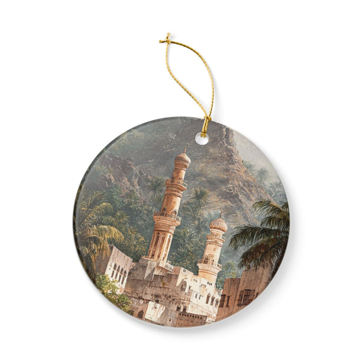 Salalah Oman Ornament: Unique Salalah Oman Souvenir, Salalah Oman Xmas Decor, and Authentic Salalah Oman Gift