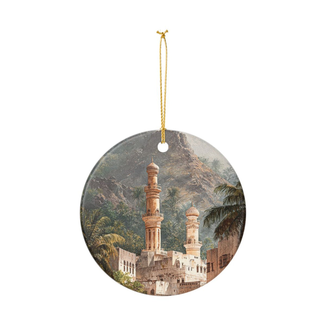 Salalah Oman Ornament: Unique Salalah Oman Souvenir, Salalah Oman Xmas Decor, and Authentic Salalah Oman Gift