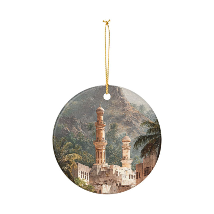 Salalah Oman Ornament: Unique Salalah Oman Souvenir, Salalah Oman Xmas Decor, and Authentic Salalah Oman Gift