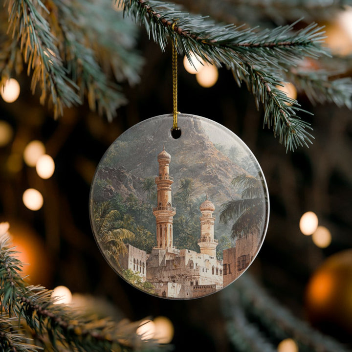 Salalah Oman Ornament: Unique Salalah Oman Souvenir, Salalah Oman Xmas Decor, and Authentic Salalah Oman Gift
