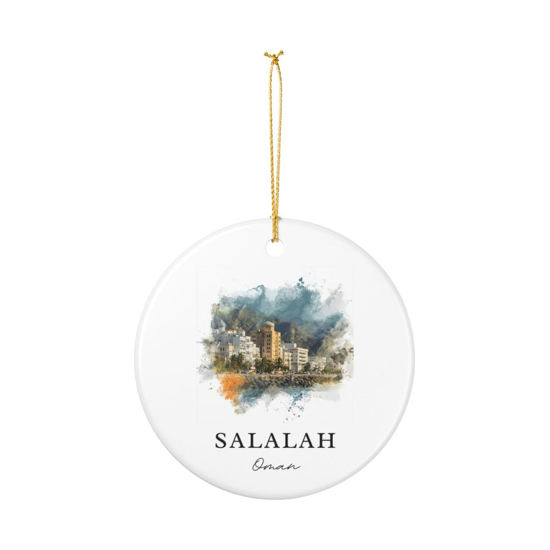 Salalah Oman Ornament: Unique Salalah Oman Souvenir, Salalah Oman Xmas Decor, and Authentic Salalah Oman Gift