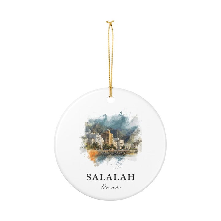 Salalah Oman Ornament: Unique Salalah Oman Souvenir, Salalah Oman Xmas Decor, and Authentic Salalah Oman Gift
