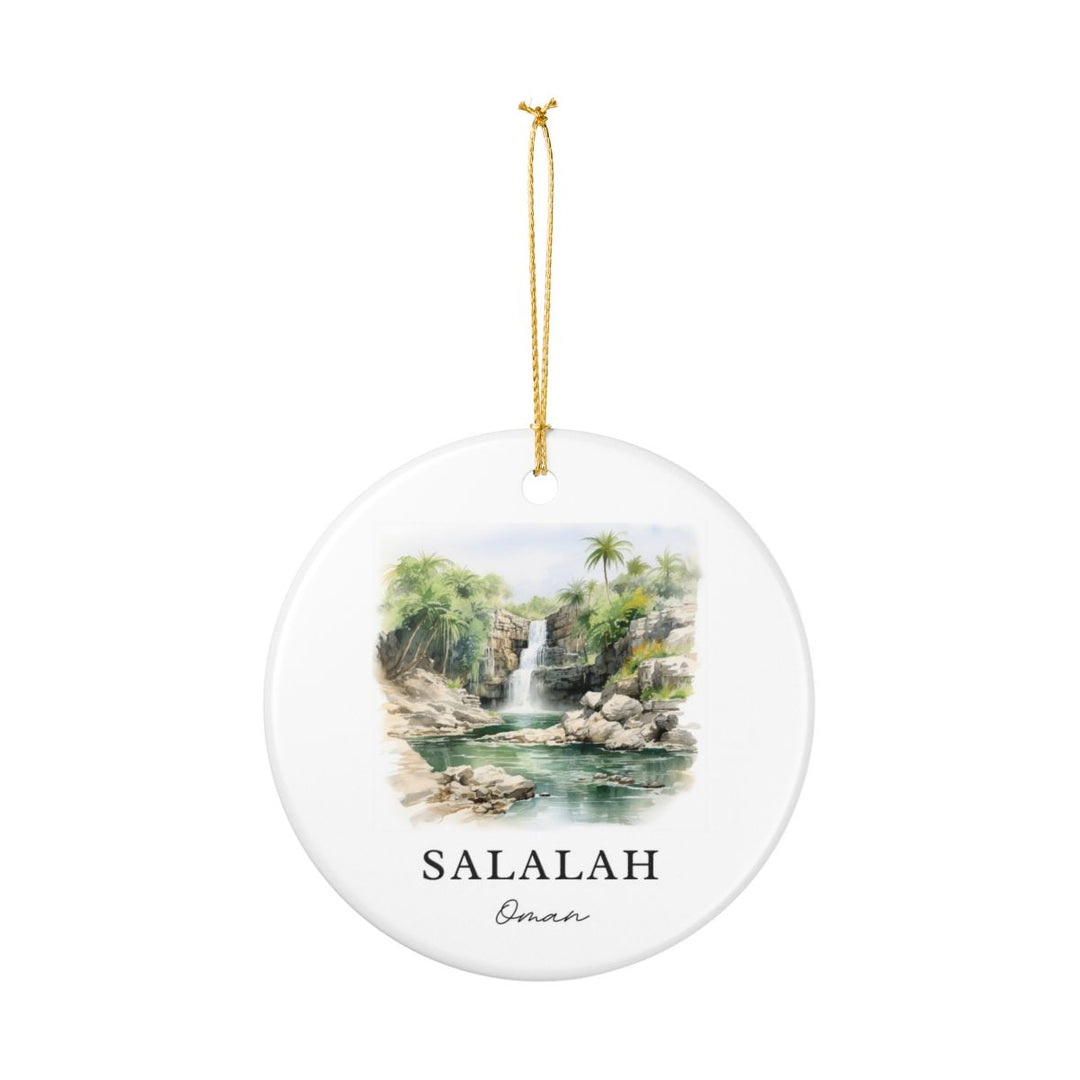 Salalah Oman Ornament: Unique Salalah Oman Souvenir, Salalah Oman Xmas Decor, and Authentic Salalah Oman Gift