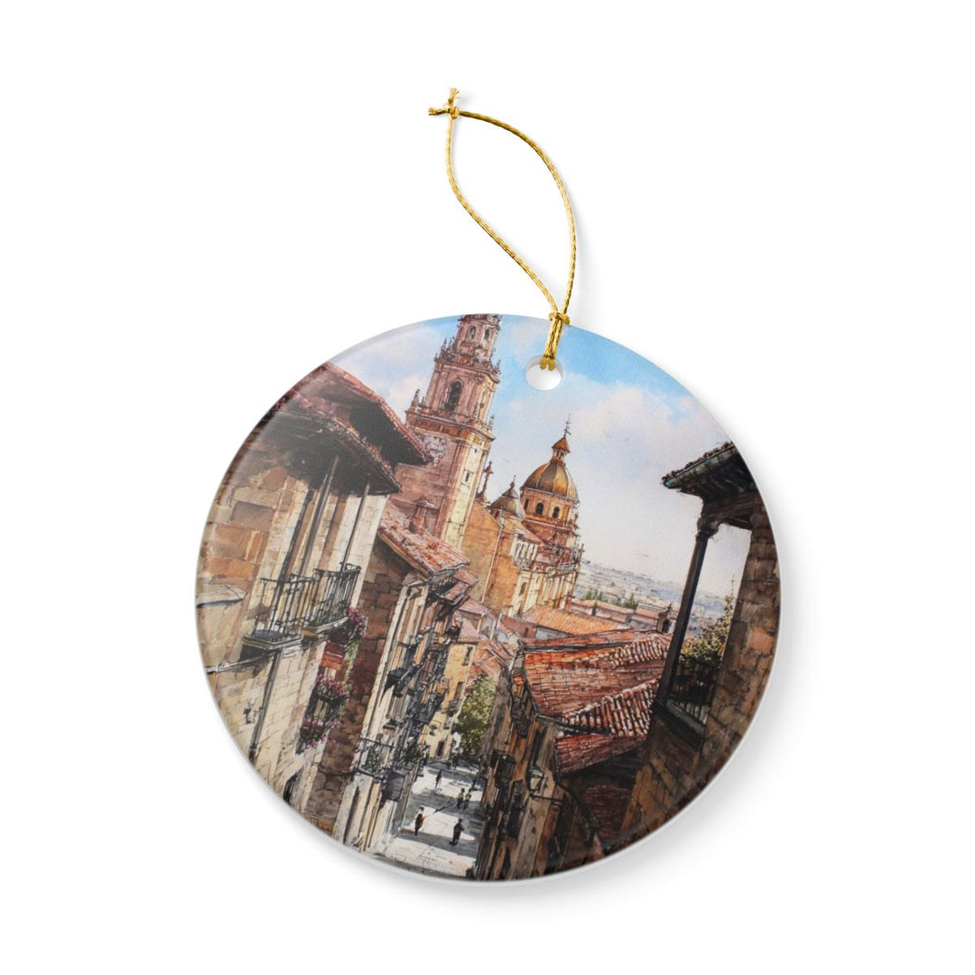 Salamanca Ornament: Unique Salamanca Souvenir, Salamanca Xmas Decor, and Authentic Salamanca Gift