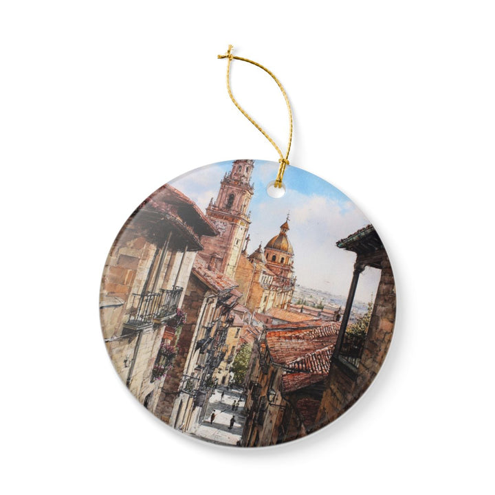 Salamanca Ornament: Unique Salamanca Souvenir, Salamanca Xmas Decor, and Authentic Salamanca Gift