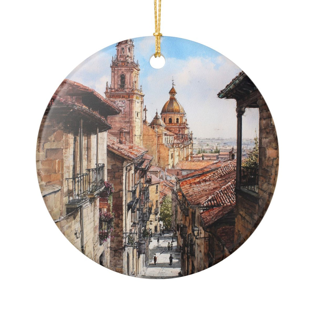 Salamanca Ornament: Unique Salamanca Souvenir, Salamanca Xmas Decor, and Authentic Salamanca Gift