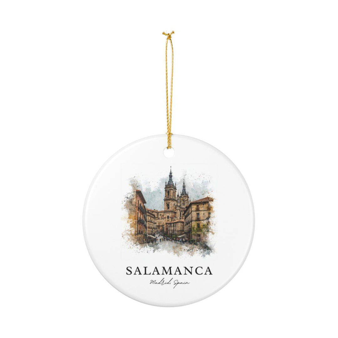 Salamanca Spain Ornament: Unique Salamanca Spain Souvenir, Salamanca Spain Xmas Decor, and Authentic Salamanca Spain Gift