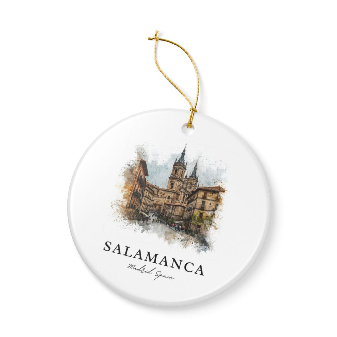 Salamanca Spain Ornament: Unique Salamanca Spain Souvenir, Salamanca Spain Xmas Decor, and Authentic Salamanca Spain Gift