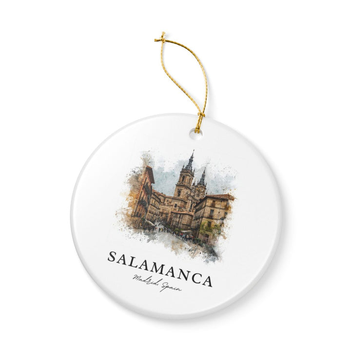 Salamanca Spain Ornament: Unique Salamanca Spain Souvenir, Salamanca Spain Xmas Decor, and Authentic Salamanca Spain Gift