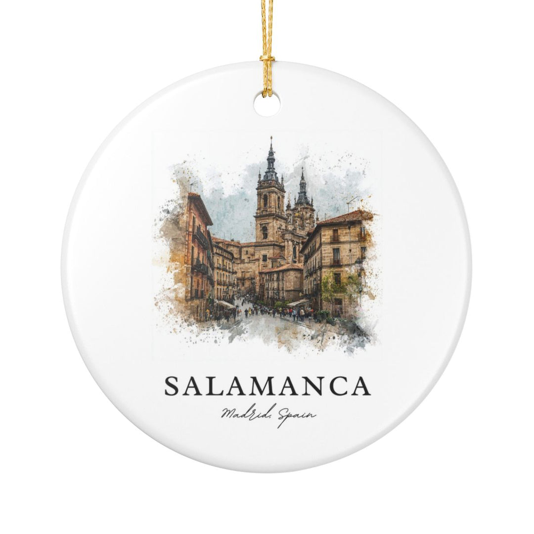 Salamanca Spain Ornament: Unique Salamanca Spain Souvenir, Salamanca Spain Xmas Decor, and Authentic Salamanca Spain Gift