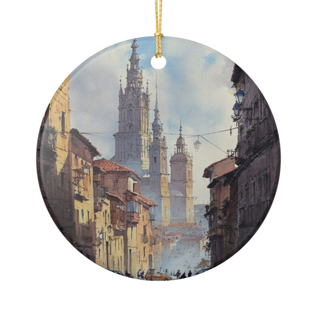 Salamanca Spain Ornament: Unique Salamanca Spain Souvenir, Salamanca Spain Xmas Decor, and Authentic Salamanca Spain Gift