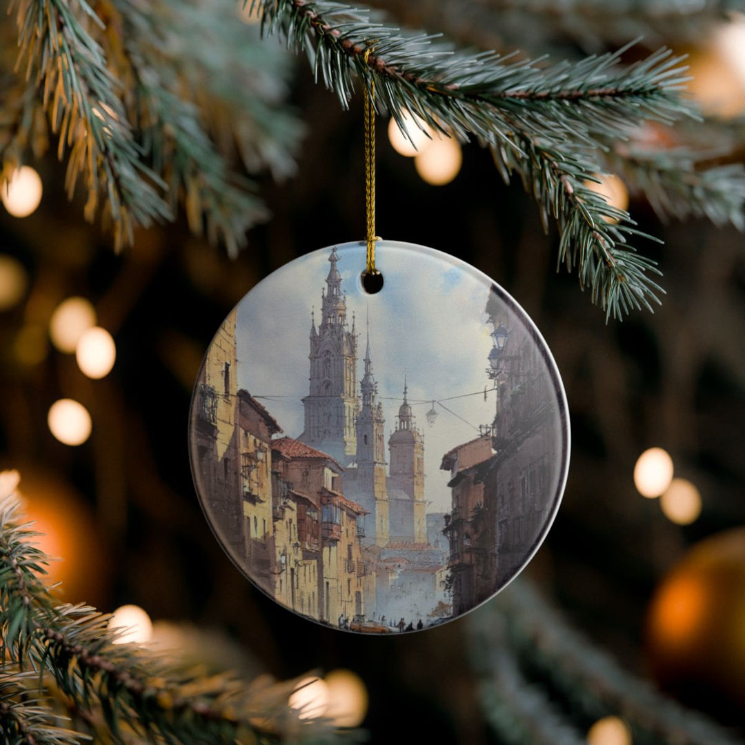 Salamanca Spain Ornament: Unique Salamanca Spain Souvenir, Salamanca Spain Xmas Decor, and Authentic Salamanca Spain Gift