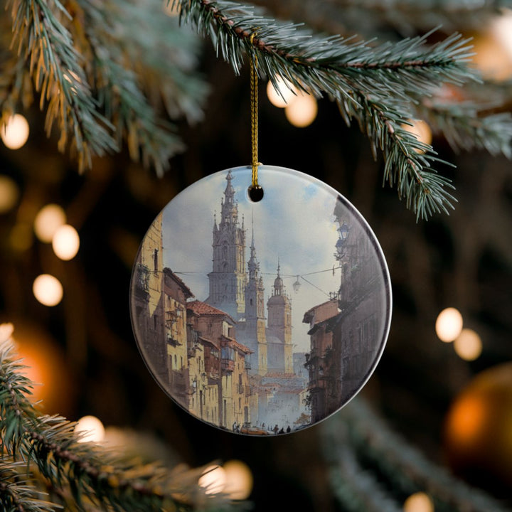 Salamanca Spain Ornament: Unique Salamanca Spain Souvenir, Salamanca Spain Xmas Decor, and Authentic Salamanca Spain Gift