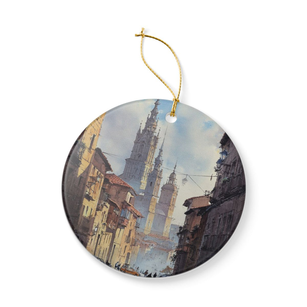 Salamanca Spain Ornament: Unique Salamanca Spain Souvenir, Salamanca Spain Xmas Decor, and Authentic Salamanca Spain Gift
