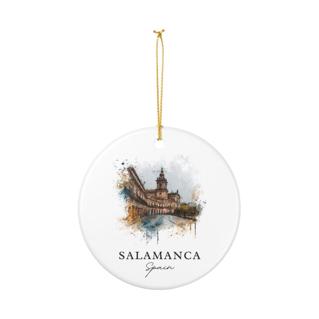 Salamanca Spain Ornament: Unique Salamanca Spain Souvenir, Salamanca Spain Xmas Decor, and Authentic Salamanca Spain Gift
