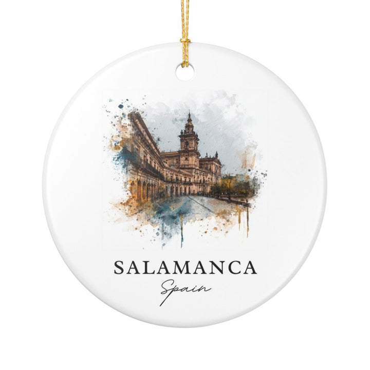 Salamanca Spain Ornament: Unique Salamanca Spain Souvenir, Salamanca Spain Xmas Decor, and Authentic Salamanca Spain Gift