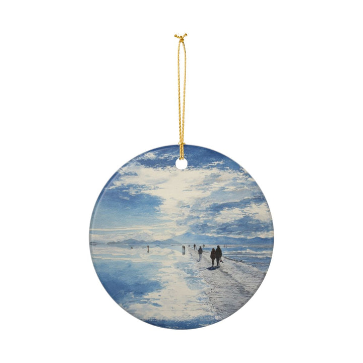 Salar de Uyuni Bolivia Ornament: Unique Salar de Uyuni Souvenir, Salar de Uyuni Bolivia Xmas Decor, and Authentic Salar de Uyuni Gift
