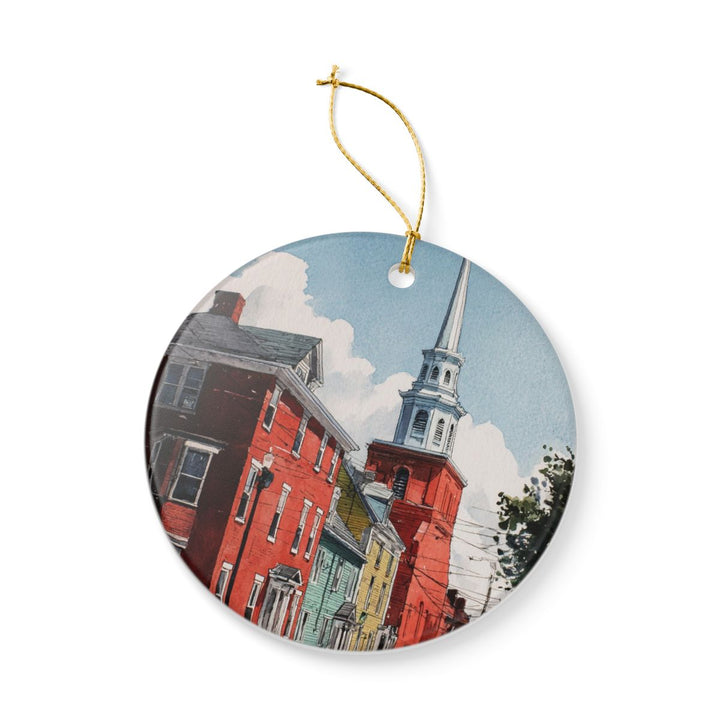 Salem Massachusetts Ornament: Unique Salem Souvenir, Salem Massachusetts Xmas Decor, and Authentic Salem Gift
