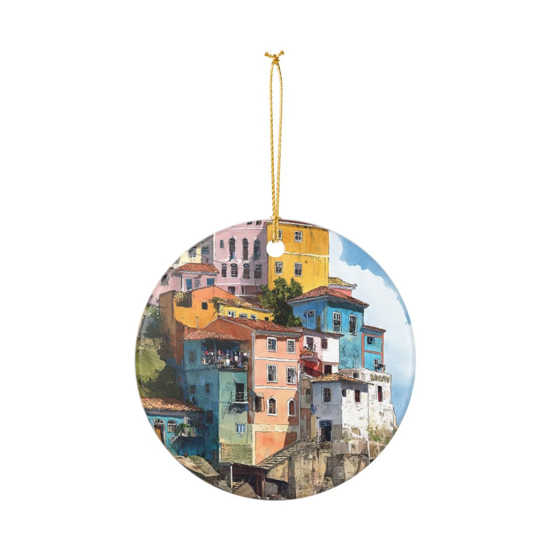 Salvador Bahia Ornament: Unique Salvador Bahia Souvenir, Salvador Bahia Xmas Decor, and Authentic Salvador Bahia Gift