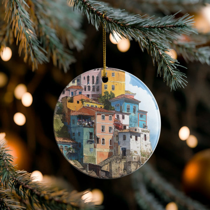 Salvador Bahia Ornament: Unique Salvador Bahia Souvenir, Salvador Bahia Xmas Decor, and Authentic Salvador Bahia Gift