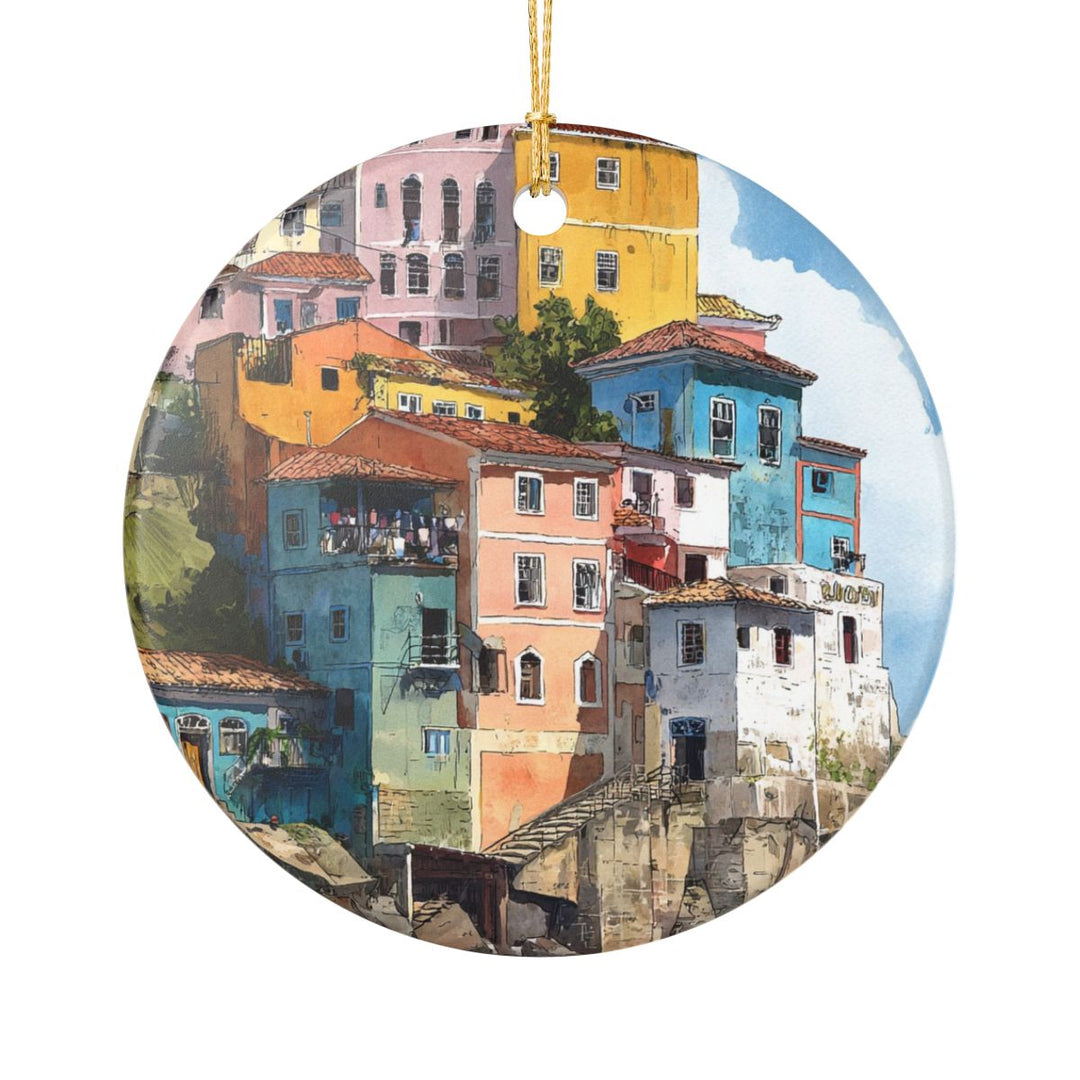 Salvador Bahia Ornament: Unique Salvador Bahia Souvenir, Salvador Bahia Xmas Decor, and Authentic Salvador Bahia Gift