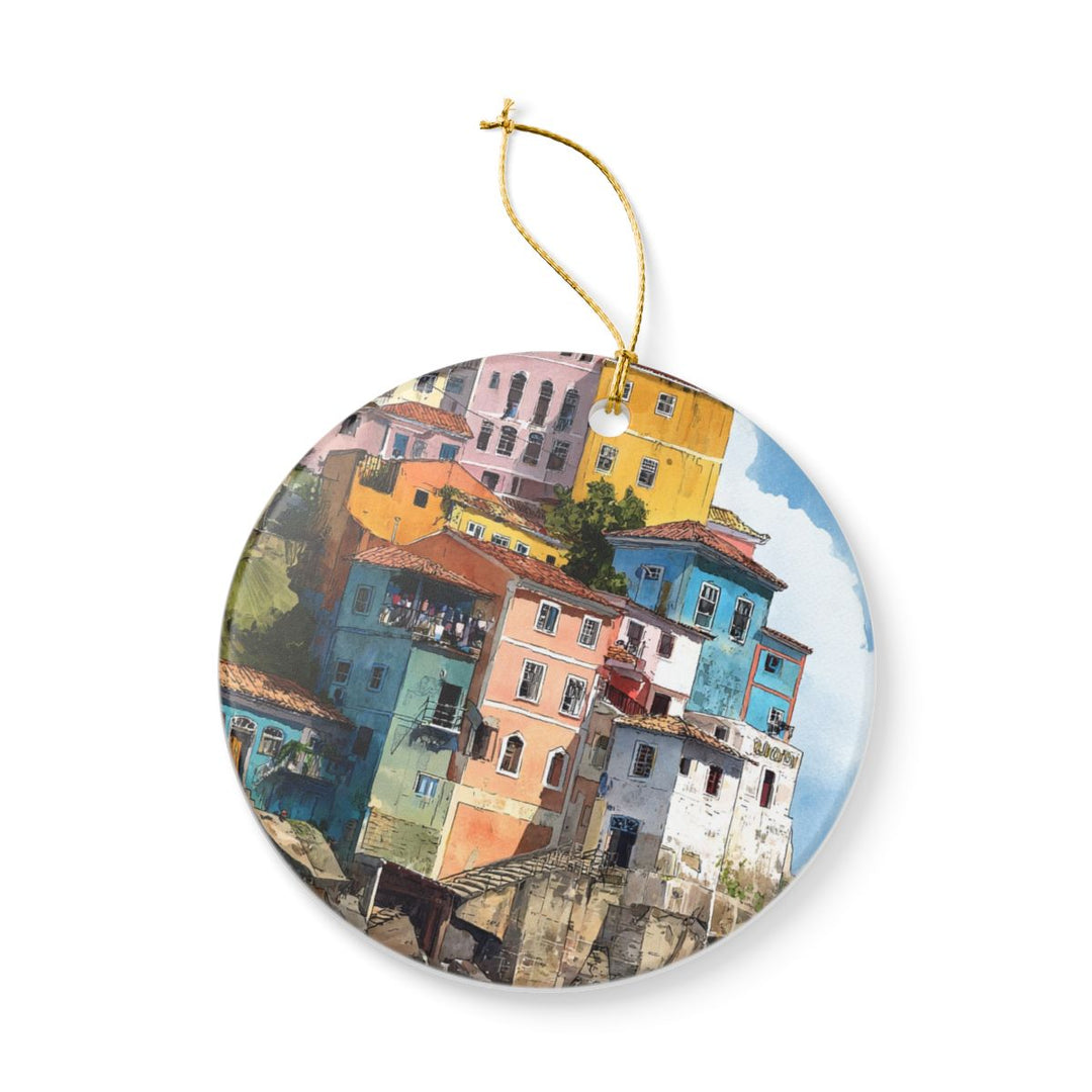 Salvador Bahia Ornament: Unique Salvador Bahia Souvenir, Salvador Bahia Xmas Decor, and Authentic Salvador Bahia Gift