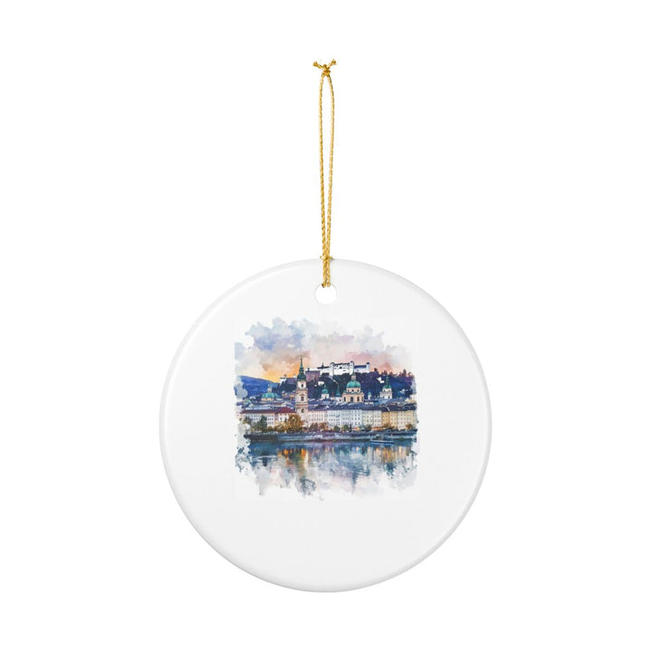 Salzburg Austria Ornament: Unique Salzburg Souvenir, Salzburg Austria Xmas Decor, and Authentic Salzburg Gift