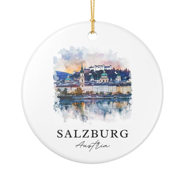 Salzburg Austria Ornament | Christmas Travel Souvenir Gift