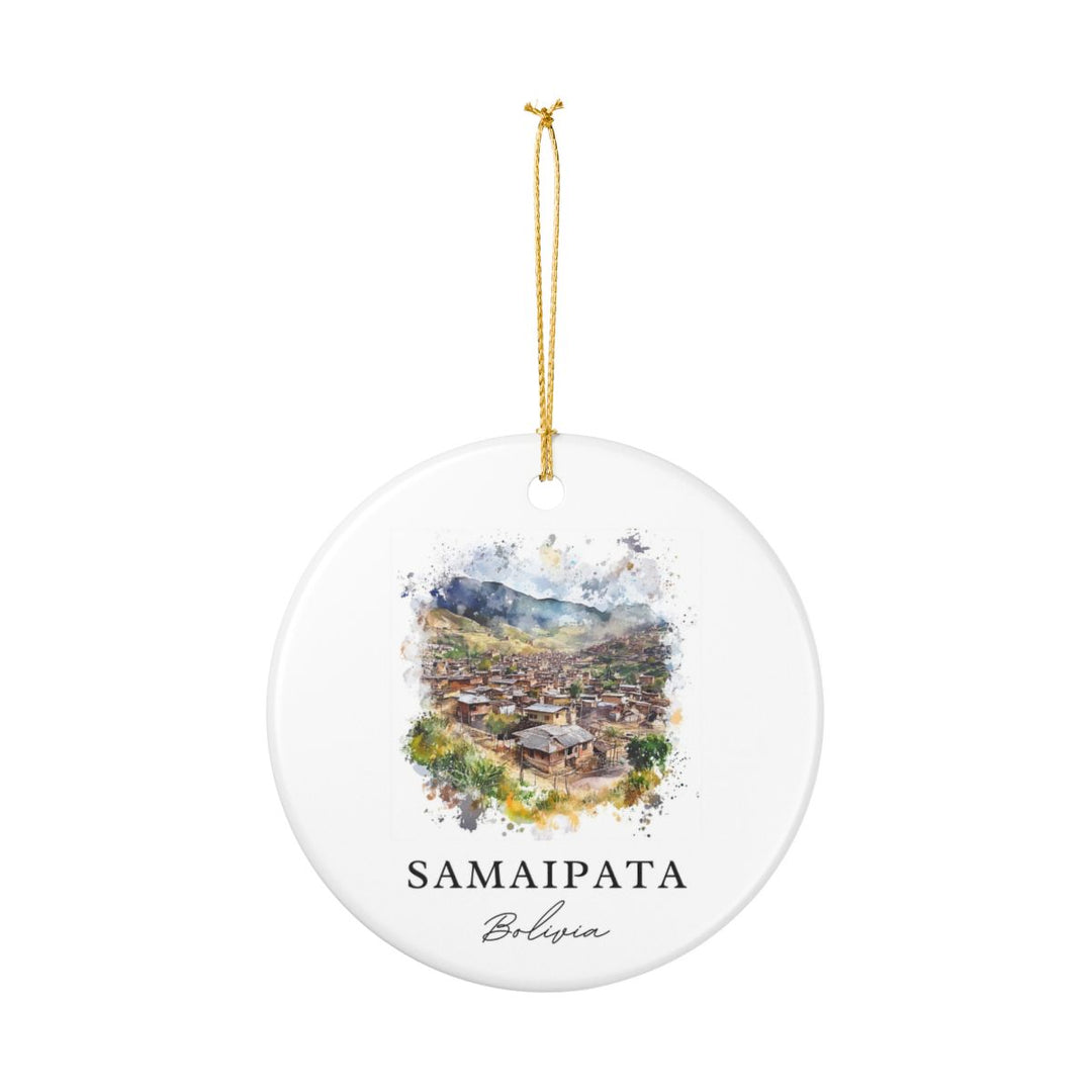 Samaipata Ornament: Unique Samaipata Souvenir, Samaipata Xmas Decor, and Authentic Samaipata Gift