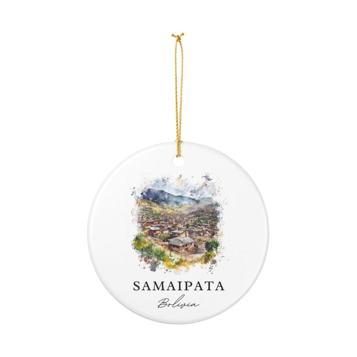 Samaipata Ornament: Unique Samaipata Souvenir, Samaipata Xmas Decor, and Authentic Samaipata Gift