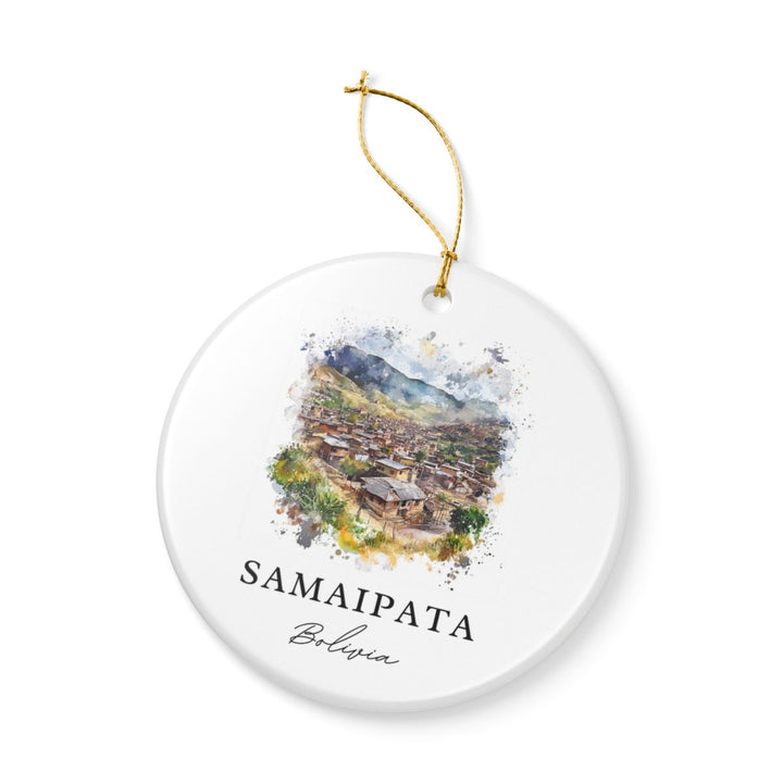 Samaipata Ornament: Unique Samaipata Souvenir, Samaipata Xmas Decor, and Authentic Samaipata Gift