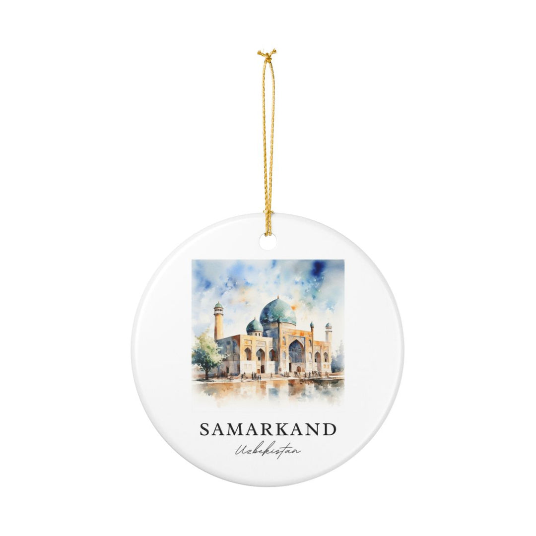 Samarkand Uzbekistan Ornament | Christmas Travel Souvenir Gift