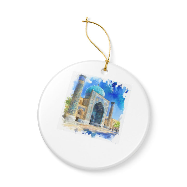 Samarkand Ornament: Unique Samarkand Souvenir, Samarkand Xmas Decor, and Authentic Samarkand Gift