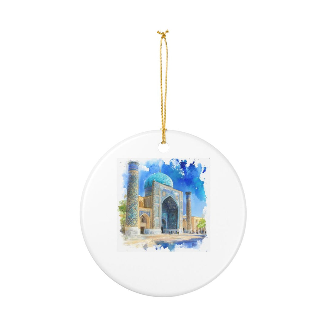 Samarkand Ornament: Unique Samarkand Souvenir, Samarkand Xmas Decor, and Authentic Samarkand Gift