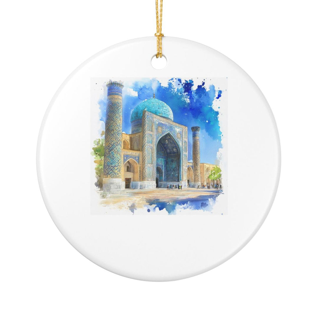 Samarkand Ornament: Unique Samarkand Souvenir, Samarkand Xmas Decor, and Authentic Samarkand Gift